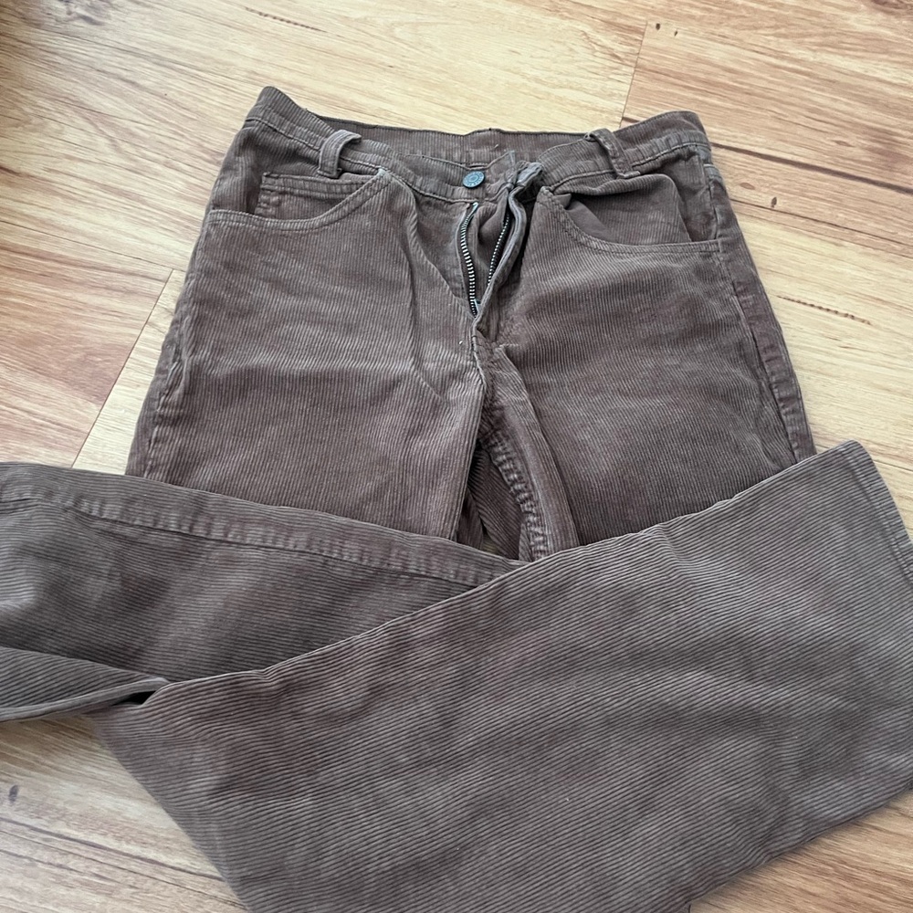 Brandy Melville flared corduroy pants